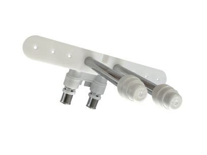 Dvojitá garnitura pro připojení VK radiátorů na Al-Pex 16x2, rozteč 50 mm